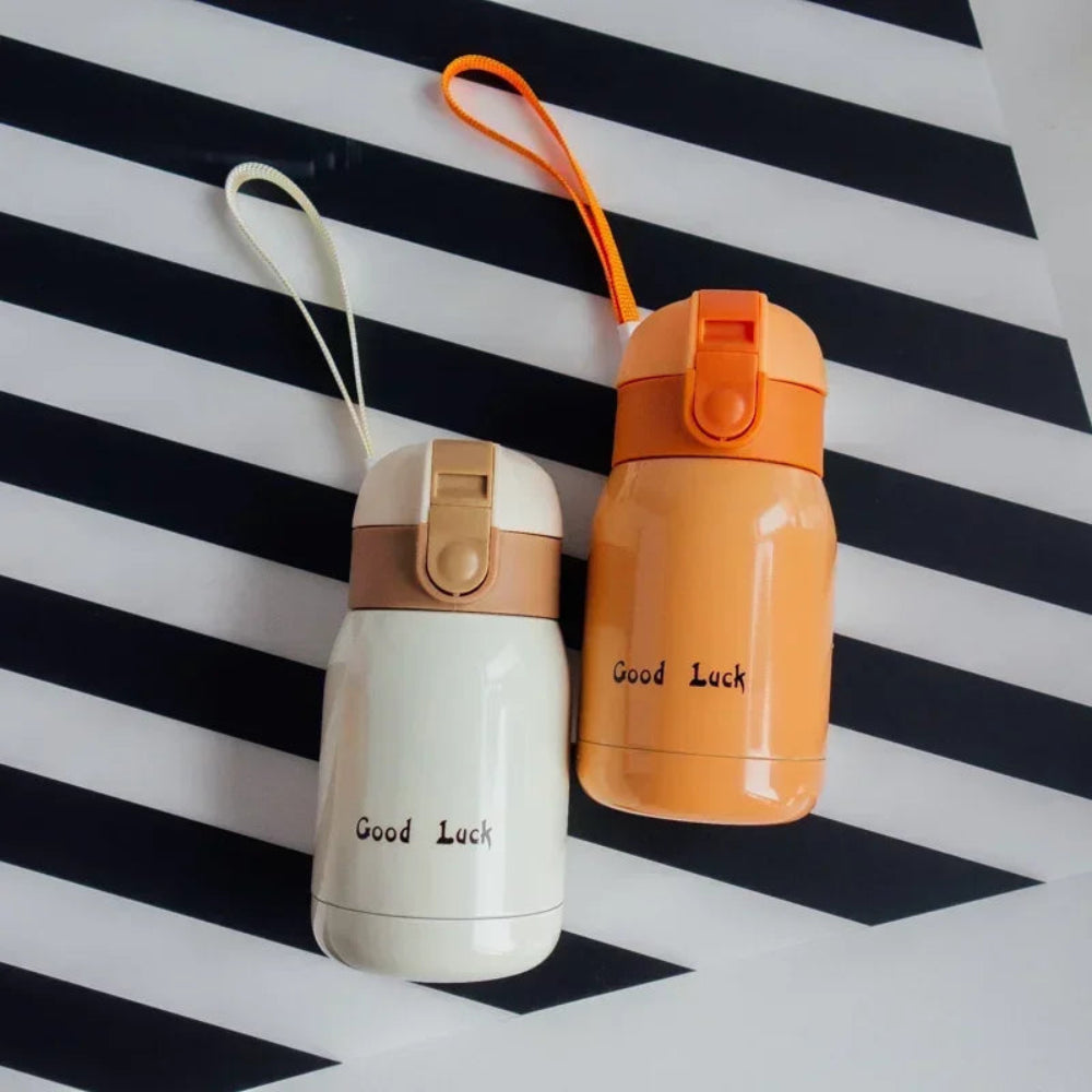 Thermos Thé Beige et Orange