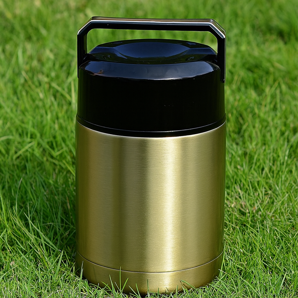 Thermos Repas Chaud + Couverts Pliables Offerts